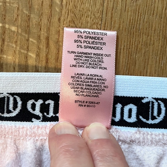 Juicy Couture Pink Velour Comfy Sleep/Lounge Wear Pants - Picture 4 of 9